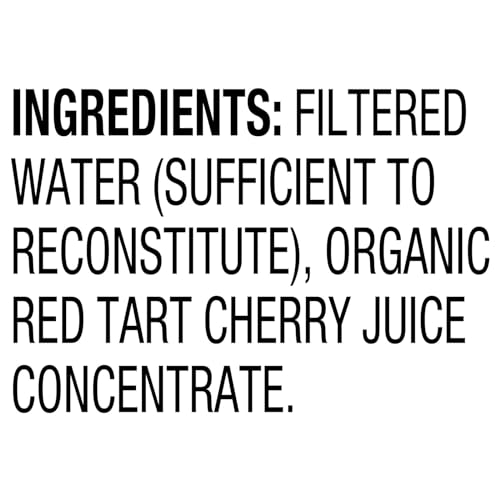 R.W. Knudsen Organic Just Tart Cherry Juice, 32 fl oz (Pack of 6), Organic Just Tart Cherry, Model 74682510492