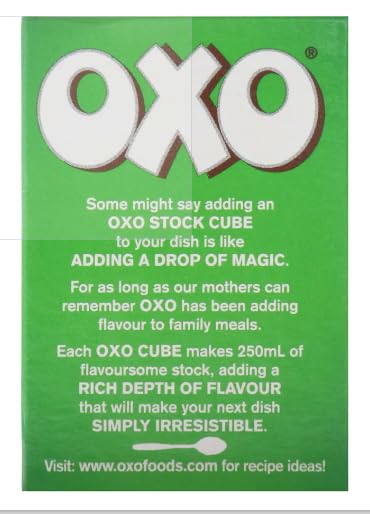 Oxo Vegetable 12 Cubes 71G X 6 Pack
