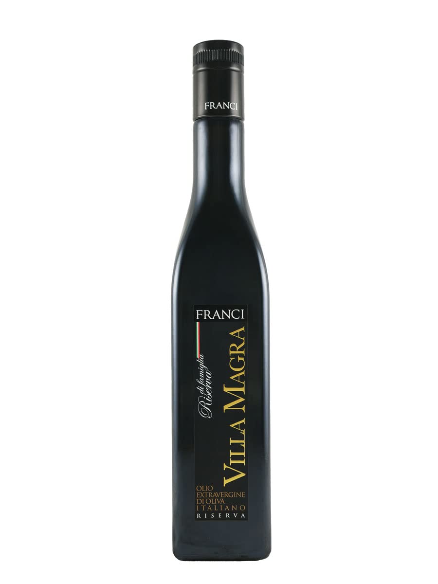 Frantoio Franci Villa Magra 2020 Harvest Extra Virgin Olive Oil, 05 Liter  169-Ounce