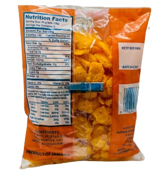Chippies Onion Bits Snack 2 Oz Product Of Jamaica Pack Of 6