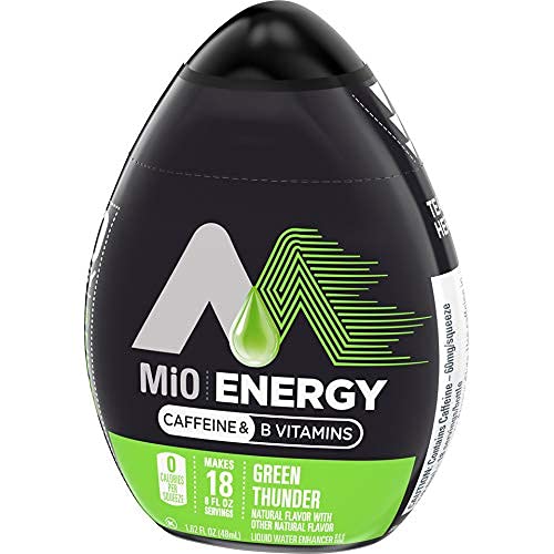 MiO Green Thunder Liquid Water Enhancer, 1.62 Fl Oz, Pack of 4