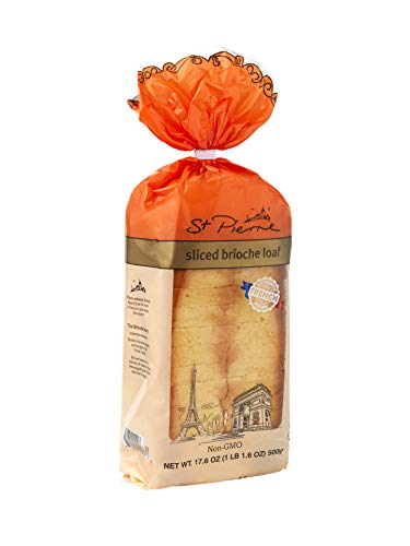 St. Pierre, Sliced Brioche Loaf, 17.6 Oz