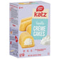 Katz Gluten Free Snacks Heavenly Creme Cake Variety Pack. Chocolate & Vanilla Creme Cake, Chocolate & Lemon Cupcake, Free Of Dairy, Soy, Tree Nuts And Peanuts, Kosher (4Pk)