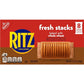 RITZ Fresh Stacks Whole Wheat Crackers, Bulk Travel Snacks, Holiday Crackers, 6 Boxes (48 Multi Snack Packs)