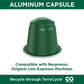 Cafe La Llave Espresso Pods, Dark Roast, Intensity 11, 80 Recyclable Aluminum Pods, Compatible with Nespresso, 10 Count (Pack of 8)