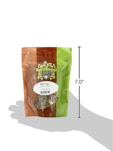 English Tea Store Herbal Tea Pouches - Loose Leaf Fruit Blend with Caramel Cornflower Petals - 4oz - Caffeine Free