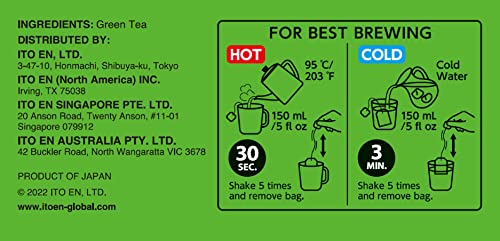 Ito En Oi Ocha Green Tea - Tea Bags 40Ct