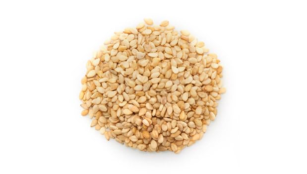 Yupik Natural Sesame Seeds, 2.2 lb (35.2 oz), Pack of 6, Gluten-Free, GMO-Free, Kosher, Vegan, Raw, Unroasted, Unsalted, Plant-B