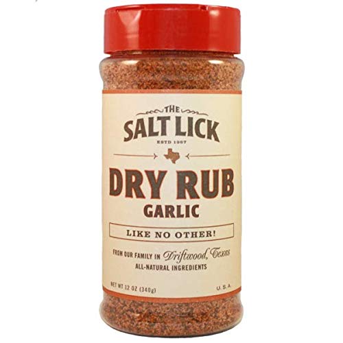 The Salt Lick Bbq Garlic Dry Rub 12 Oz