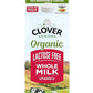 Clover Sonoma Organic Lactose Free Whole Milk, 0.5 gallon