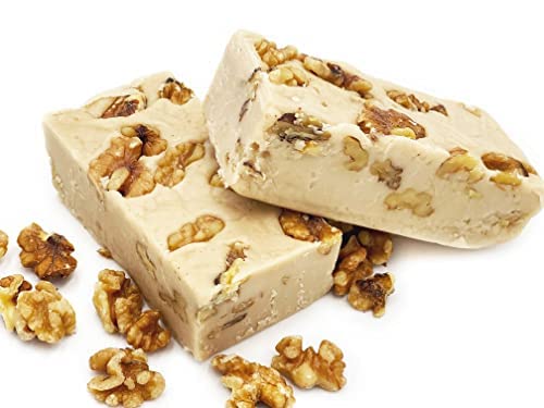 Uncle Butchs Maple Walnut Fudge Candy - Freshly Made Maple Walnut Candy Fudge in Small Batches with Real Butter - Creamy, Decade