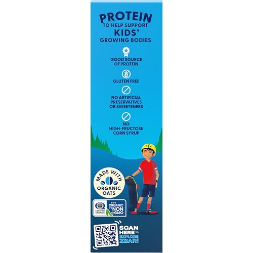 Zbar Protein - Cookies N Creme - Crispy Snack Bars - Made With Organic Oats - Non-Gmo - 5G Protein - Gluten Free Protein Bars (15 Pack)