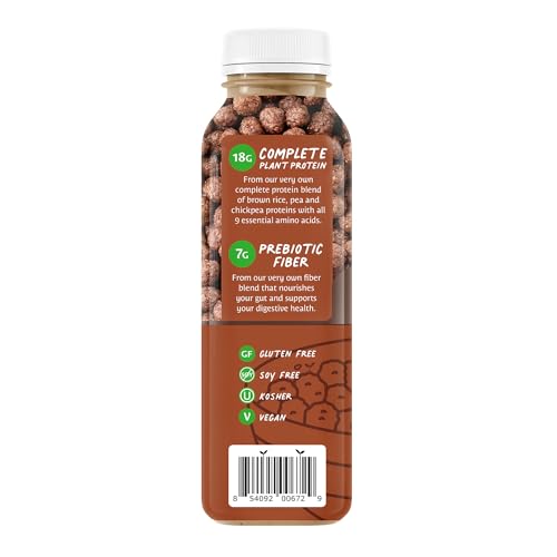 Koia Protein - Ready To Drink Plant Protein Shake (12 Fl Oz) - Cocoa Cereal - Dairy Free, Gluten Free, Soy Free, Non GMO, Kosher