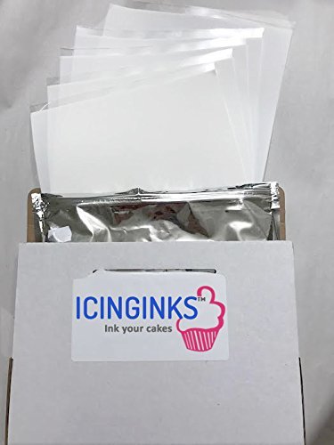 Top-Grade Edible Frosting Sheets  Sugar Sheets  Icing Sheets 24 Count (8.5  X 11 ) A4 Edible Paper For Cake Printers