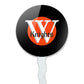 Wartburg College Secondary Logo Cupcake Picks Toppers Decoration Set Of 6