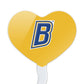 GRAPHICS & MORE Cupcake Picks Set of 6, Acrylic Toppers, California State University Bakersfield, One Size, Heart Decoration