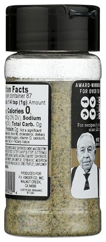 Kinders Organic Prime Steak Seasoning  3.1 Oz