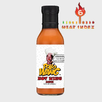 Pollo Wang Hot Wing Sauce, 12 Fl Oz