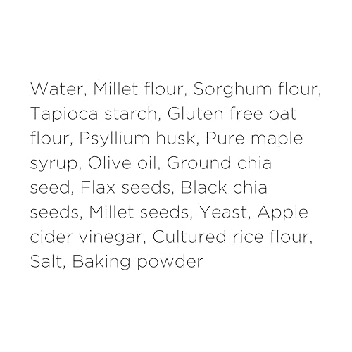 Queen St. Bakery Chia & Flax Seed Superfood Bagels - Vegan, Protein & Fibre, Gluten-Free, Allergen Free Bagels - 4 Count