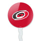 Graphics & More Carolina Hurricanes Logo Cupcake Picks Toppers Decoration Set Of 6