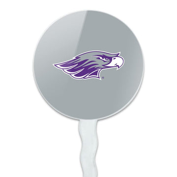 Uw Whitewater Secondary Logo Cupcake Picks Toppers Decoration Set Of 6