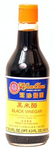 Koon Chun Black Vinegar, 20.3-Ounce Bottle (Pack Of 2)