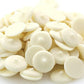 Kidu Pantry Melting White Chocolate Wafers 32 Ounces - 2 Pounds Bulk In Resealable Bag