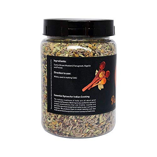 Graminway - From The Roots Panchphoron Mix Masala -200 Gm (Pack Of 1), Vegetable Masala