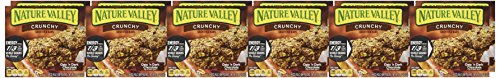 Nature Valley Crunchy Oats'N Dark Chocolate Granola Bars 8.94 Oz (Pack Of 12)