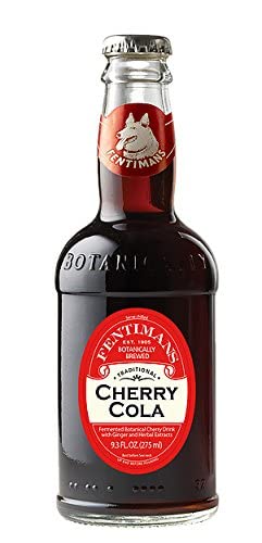 Fentimans Sparkling Cherry Cola - Cherry Soda, Craft Soda, Soft Drink with Natural Ingredients, No Artificial Colors, Flavors or