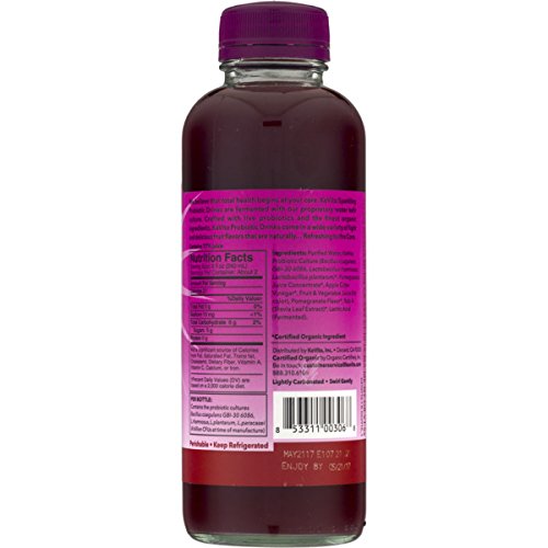 Kevita Organic Sparkling Probiotic Drink, Pomegranate, 15.2 Oz