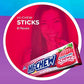 Hi Chew Stick Mango, 1.76 Ounce (Pack of 10)