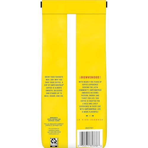 Caf? Bustelo Dulce de Leche Artificially Flavored Ground Coffee  11-Oz. Bag (Pack of 6)