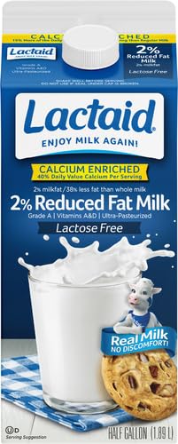 Lactaid 2% Reduced Fat Milk, Calcium Enriched, 64 fl oz