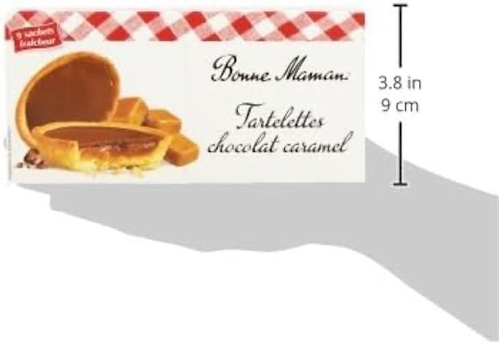 French Bonne Maman Caramel Tartelettes Bonne Maman-Tartelette Chocolat Au Lait Caramel Bonne Maman-5 Bag Pack