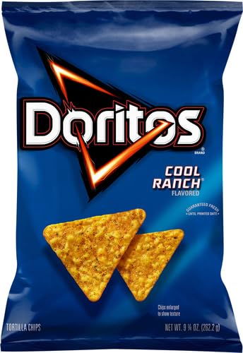 Doritos Tortilla Chips Cool Ranch Bag, 9.25 Oz
