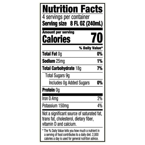 R.W. Knudsen Family Just Cranberry Juice, 32 Ounces