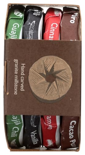 Taza Chocolate Organic Mexicano Disc Stone Ground  Oaxacan Variety Pack  1.35 Ounce (4 Count)  Vegan