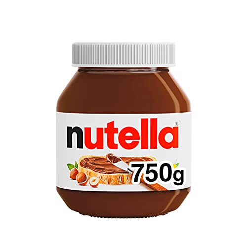 Nutella Chocolate Hazelnut Spread, Perfect Topping for Pancakes, Great for Holiday Recipes, 26.5 oz
