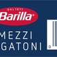 Barilla Mezzi Rigatoni Pasta, 16 oz. Box - Non-GMO, Made with Durum Wheat Semolina - Kosher Certified