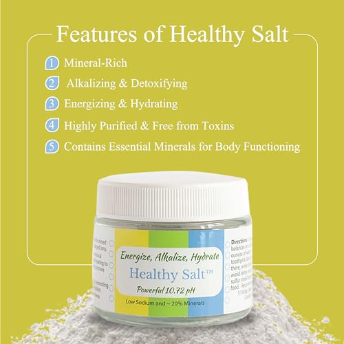 Creatrix Solutions Healthy Sea Salt, Fine Ground, Organic, 2 Oz