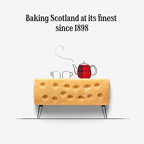 Walkers All-Butter Salted Caramel & Milk Chocolate Chunk Shortbread - 9-Count Box - Authentic Shortbread Cookies from Scotland