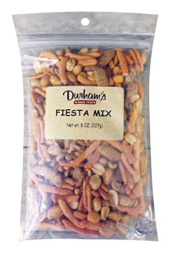 Durhams Spicy Peanuts, Sesame, Pretzels Snack Mix 8 Oz. Bagged - Case Of: 12