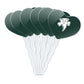 GRAPHICS & MORE Cupcake Picks Set of 6 Acrylic Heart Toppers Lake Erie College Model CUPT.HRT.ACR.6PK.CLCERI500B