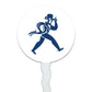 Washburn University Secondary Logo Cupcake Picks Toppers Decoration Set Of 6