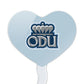 GRAPHICS & MORE Cupcake Toppers Set of 6, Acrylic, Heart Design, One Size, Old Dominion University