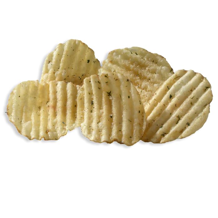 Deep River Snacks Krinkle Cut Chips, Sour Cream & Onion, 2 Ounce (Pack Of 24)