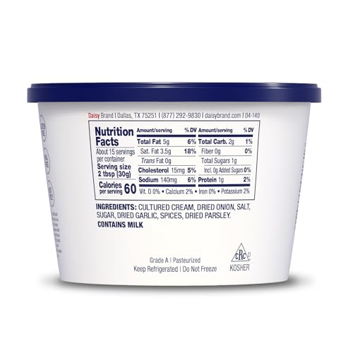 Daisy Brand French Onion Dip 16 Oz