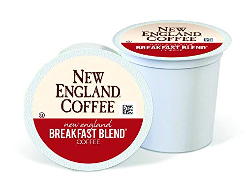 New England Coffee Single Serve K-Cup, New England Breakfast Blend, 36 Count
