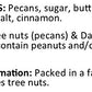 Anna and Sarah Cinnamon Pecans, 3 Lbs, 3 Pound Pack, Sweet Snack Nuts